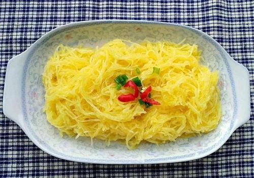 沉浸式吃金丝绞瓜,金丝绞瓜的味蕾之旅